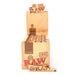 RAW Authentic Unrefined Cone King Size 32Pack/3Count Classic - (1 Display)-Papers and Cones