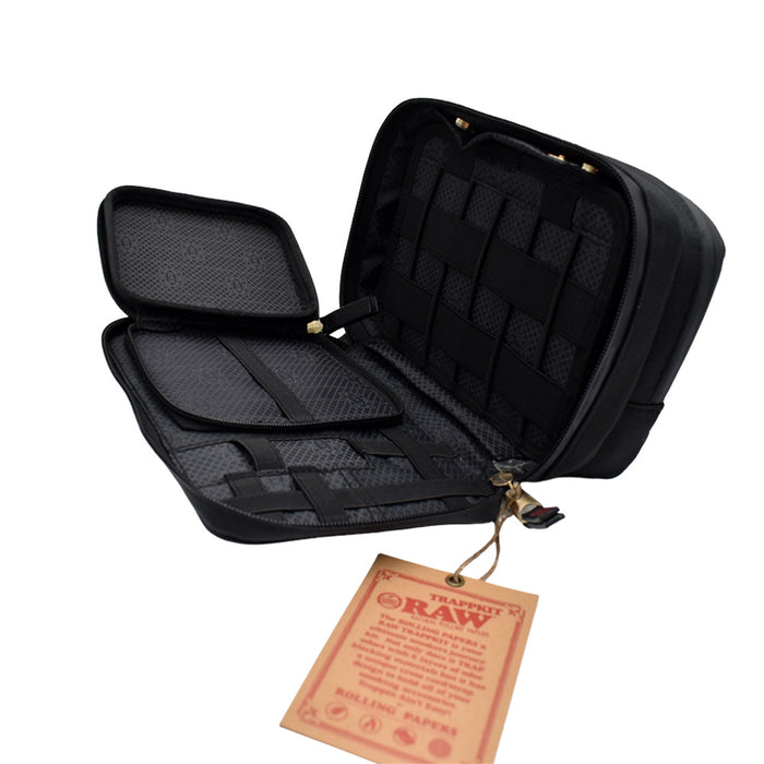 RAW Authentic X Rolling Papers Trappkit Case - (1 Count)-Lock Boxes, Storage Cases & Transport Bags
