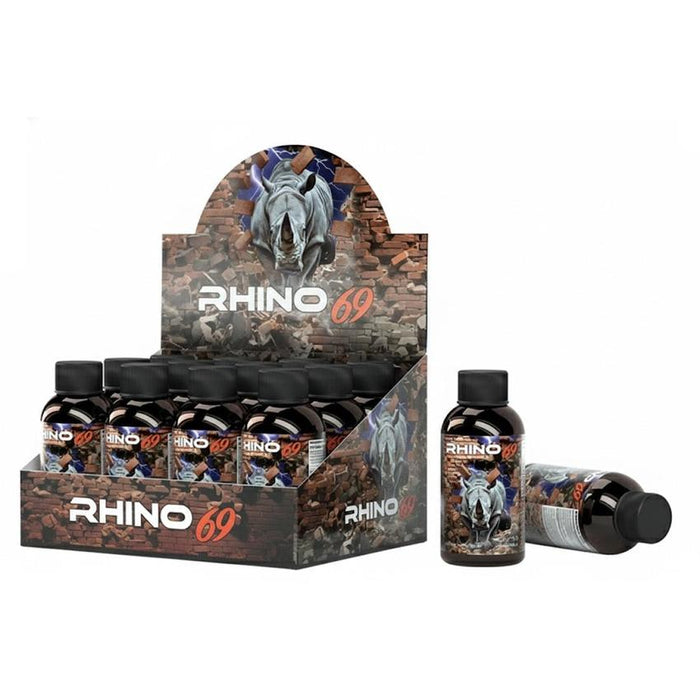 Rhino 69 Male Enhancement Shot - (12 Count Display)-Dietary Supplements