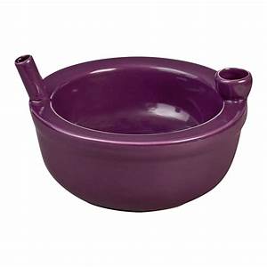 Roast and Toast Ceramic Cereal bowl - Purple - (1 Count)-Hand Glass, Rigs, & Bubblers