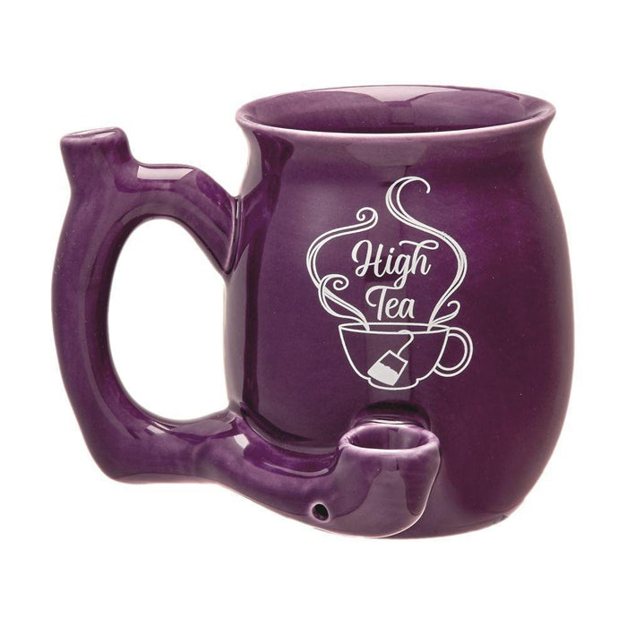 Roast & Toast Ceramic Mug Pipe - Various Styles - (1 Count)-Hand Pipes, Rigs, & Bubblers