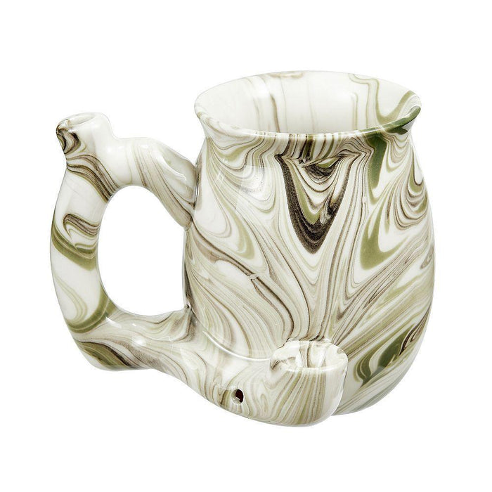 Roast & Toast Ceramic Mug Pipe - Various Styles - (1 Count)-Hand Pipes, Rigs, & Bubblers