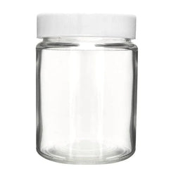 SAMPLE of '18oz Glass Jar with White Lid (24 Count)' - (1 Count Sample)-Glass Jars