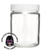 SAMPLE of '18oz Glass Jar with White Lid (24 Count)' - (1 Count Sample)-Glass Jars