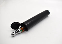 SAMPLE of 90mm Blunt Tube | Cartridge Tube - Made in USA - Opaque Black (1 Count SAMPLE)-Joint Tubes & Blunt Tubes