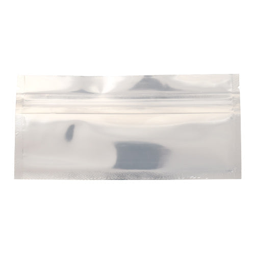 SAMPLE of Mylar Bag Pouch 6" x 2.71" Clear/Black Preroll (1 Count)-MYLAR SMELL PROOF BAGS
