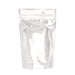 SAMPLE of Mylar Bag White/Clear 3.8" x 5.3" 1/8 Oz - 3.5 Grams - (1 Count SAMPLE)-Mylar Smell Proof Bags