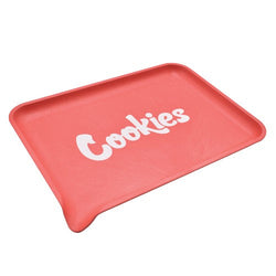 Santa Cruz Cookies Shredder Hemp Tray - Medium - Blue and Red - (1 Count)-Rolling Trays and Accessories