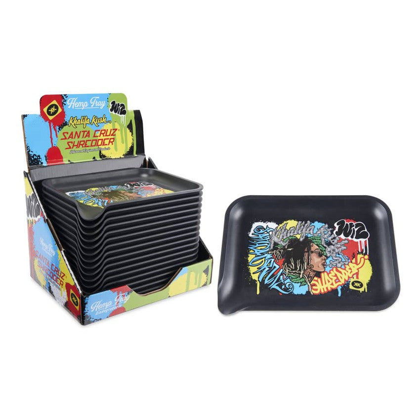 Santa Cruz Shredder x Wiz Khalifa Hemp Tray - Small - (16 Count