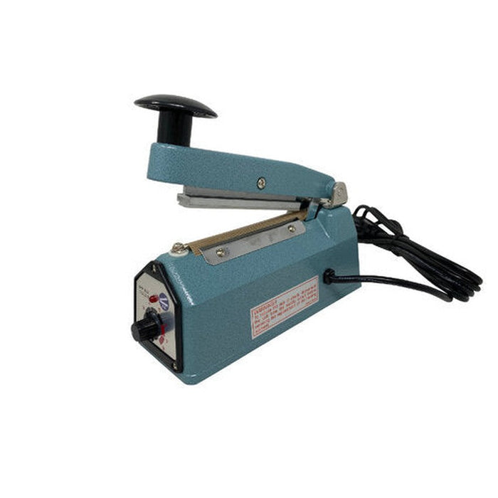 Sealer Sales 4" KF-Series Hand Sealer With 2mm Seal Width - Blue - (1 Count)-Processing and Handling Supplies