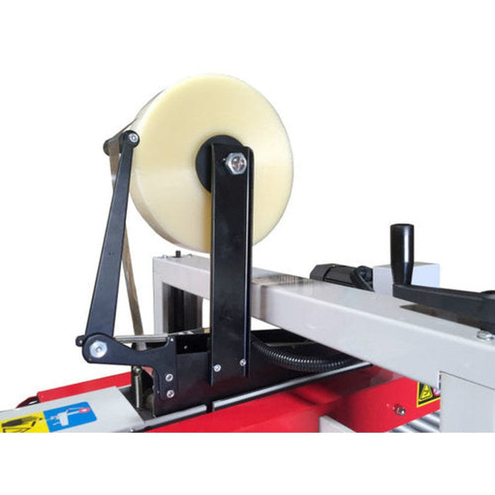 Sealer Sales Semi-Automatic Carton Sealer With 2 Side And 2 Top Drive Belts - (1 Count)-Processing and Handling Supplies