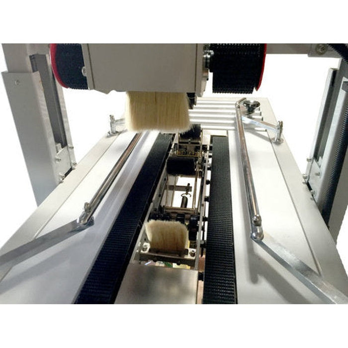 Sealer Sales Semi-Automatic Uniform Carton Sealer With Top And Bottom Drive Belts - (1 Count)-Processing and Handling Supplies