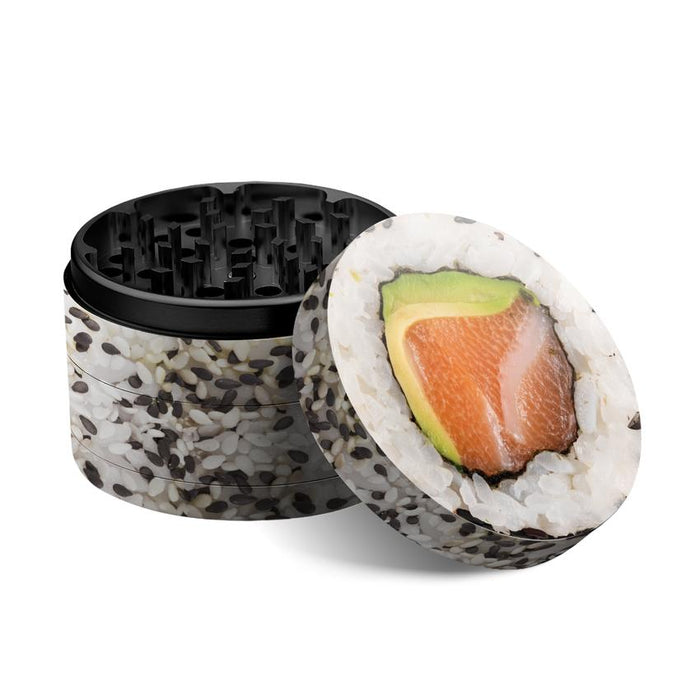 Sesame Sushi 4-Piece Grinder 63mm - (6 Count Display)-Grinders