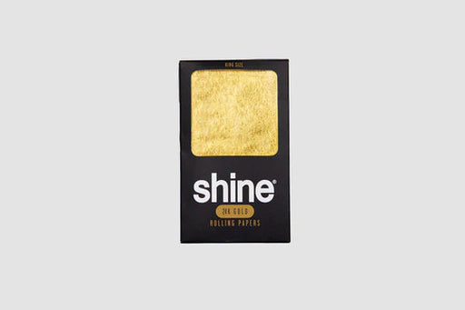 Shine 24K Gold Rolling Paper King Size 1 Sheet Pack - (1 Count)-Papers