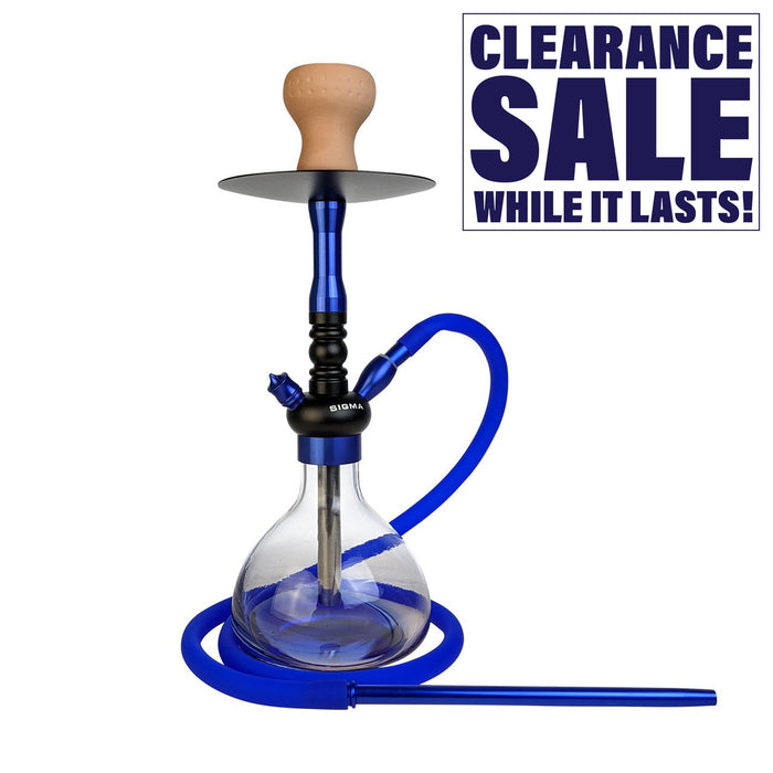 Sigma 15" Hookah - Color May Vary - (1 Count)-Hand Pipes, Rigs, & Bubblers