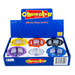 Silicone Glass Ashtray 100mm - Various Color and Design Per Display - (6 Count Display)-Rolling Trays and Accessories