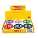 Silicone Glass Ashtray 85mm - Various Color and Design Per Display - (6 Count Display)-Rolling Trays and Accessories