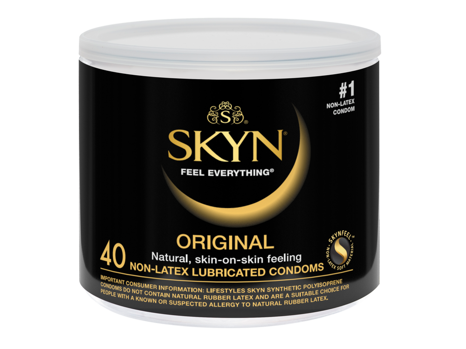 SKYN Condoms Original Display Bowl-40Pack-PERSONAL HEALTH > Condoms