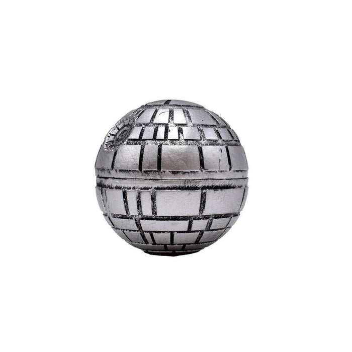 Space Wars 2 Piece Grinder - Gray Death Sphere - (1 Count)-Grinders