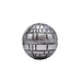 Space Wars 2 Piece Grinder - Gray Death Sphere - (1 Count)-Grinders