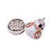 Space Wars 2 Piece Grinder - Orange Droid Design - (1 Count)-Grinders