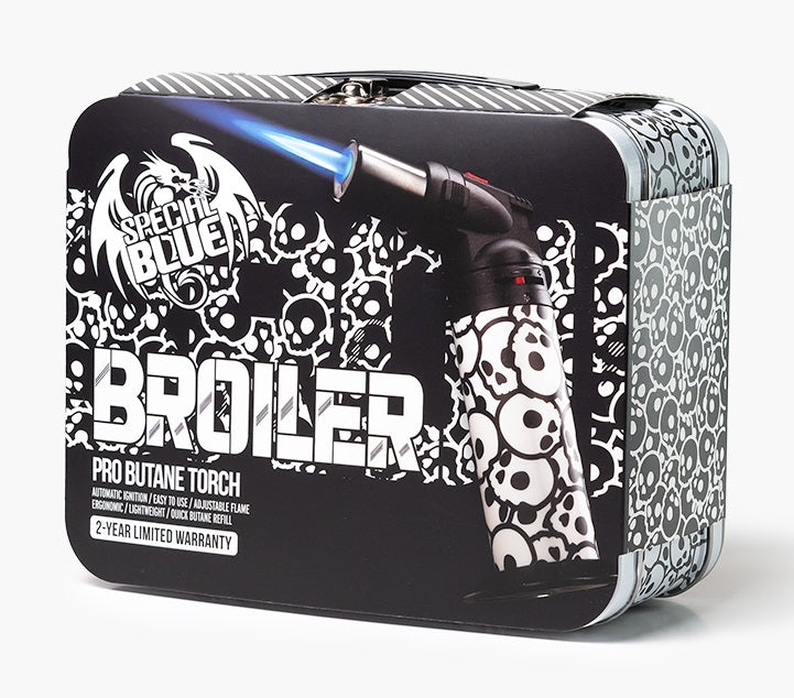 Special Blue Broiler Pro Butane Torch - Various Colors and Designs - (1 Count)-Lighters and Torches