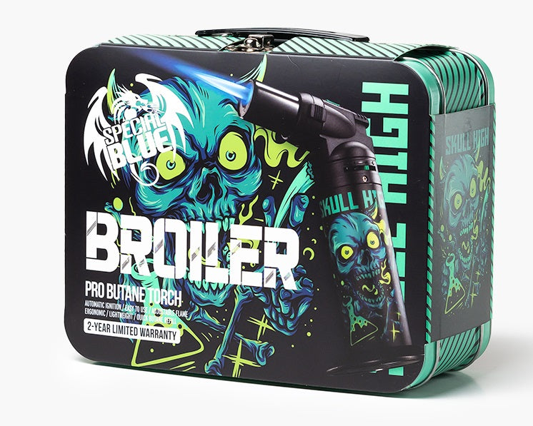 Special Blue Broiler Pro Butane Torch - Various Colors and Designs - (1 Count)-Lighters and Torches