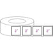 Square - Blank Roll White Gloss Premium BOPP Labels (Various Sizes)-Prescription Labels & State Compliant Labels