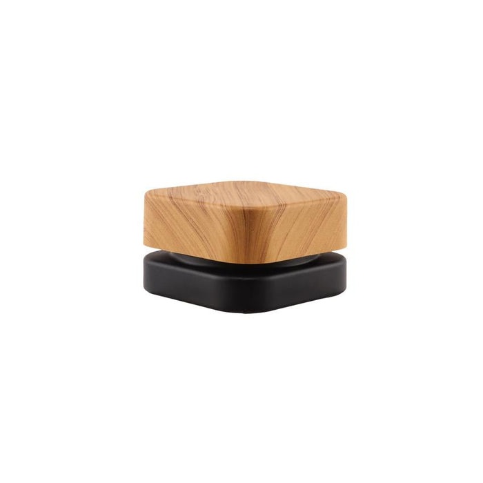 Square Concentrate Glass Jar w/ Cap - 9ml - 250pc - Child Resistant - Multiple Varaints-Concentrate Jars