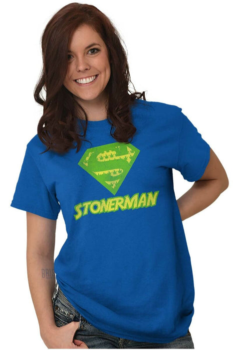 Stonerman Long Sleeve T Shirt - Various Sizes - (1 Count or 3 Count)-Novelty, Hats & Clothing