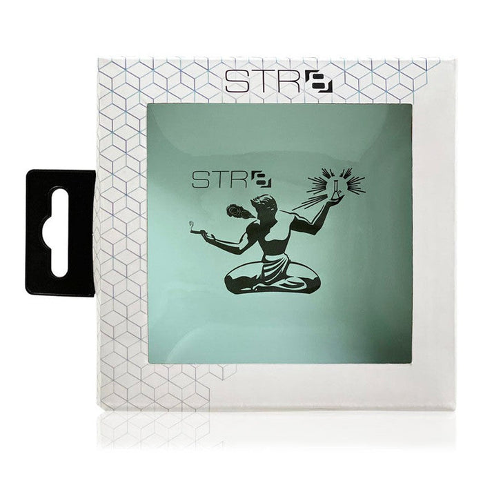 STR8 Detroit Shatter Resistant Glass Rolling Tray - (1 Count)-Rolling Trays and Accessories