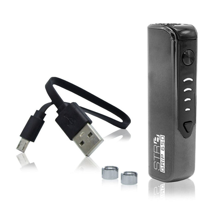 STR8 Grip 650 mAh 510 Thread Vape Battery Kit - Various Colors - (1 Co MJ Wholesale STR8 Grip 650 mAh 510 Thread Vape Battery Kit - Various Colors - (1 Co MJ Wholesale