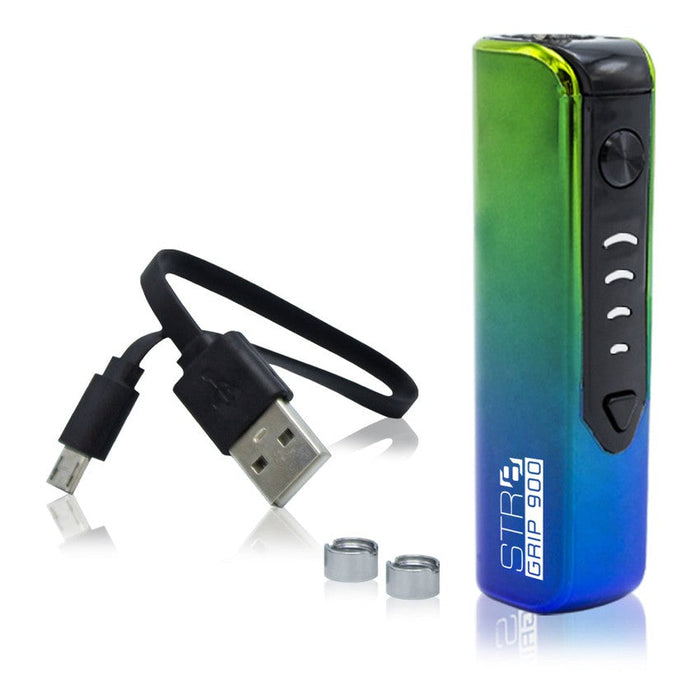STR8 Grip 900 mAh 510 Thread Vape Battery Kit - Various Colors - (1 Co MJ Wholesale STR8 Grip 900 mAh 510 Thread Vape Battery Kit - Various Colors - (1 Co MJ Wholesale