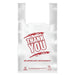T-Shirt Carry Out Bags - Thank You Bags - Black - (1,000 Count)-Pharmacy Bags & Exit Bags