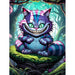 Trippy Wonderland Cat Poster-Poster