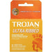 TROJAN Brown Ultra Ribbed 3 Pack Lubricated Condoms (6 Count)-Condom