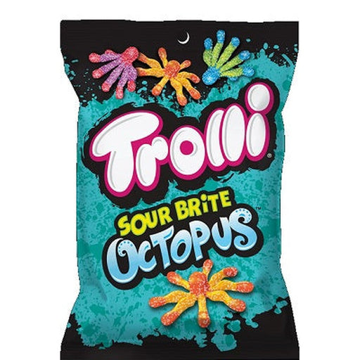 Trolli Sour Brite Gummy Octopus - (3 Count)-Exotic Snacks