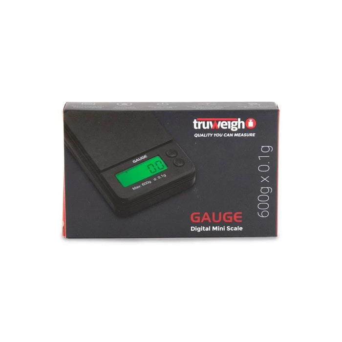 Truweigh Gauge Scale - 600g x 0.1g - Black - (1 Count)-Scales & Calibration Weights