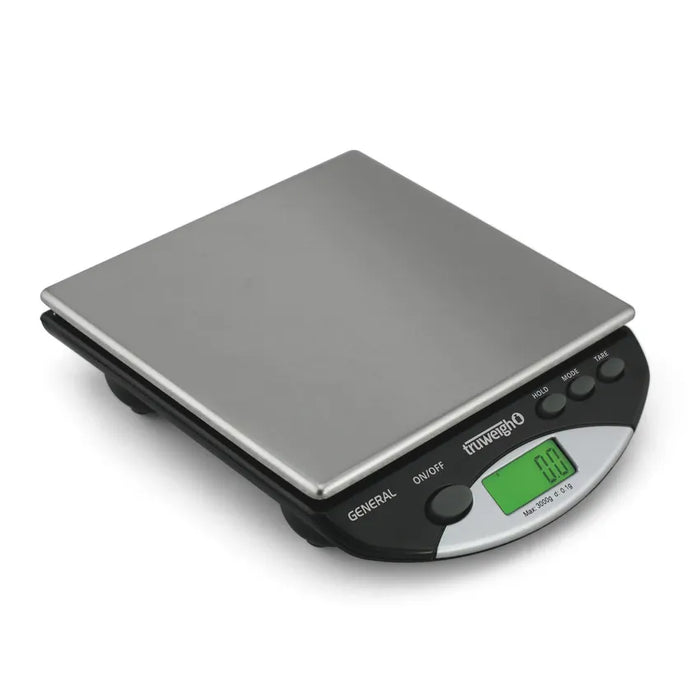 Truweigh General Compact Bench Scale - 3000g x 0.1g - Black (1 Count)-Scales & Calibration Weights-MJ Wholesale