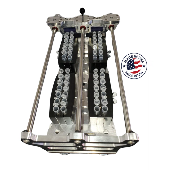 UtekTik Pop Top Capper with 48 Blunt Tube Capacity 70mm-116mm-Pop Top Vials