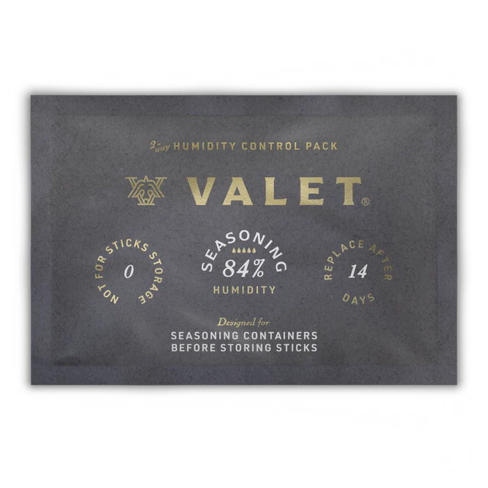 Valet 60g Two-Way Cigar Humidity Packs – 12 Pack or Bulk Case of 100-Humidity Packs-MJ Wholesale