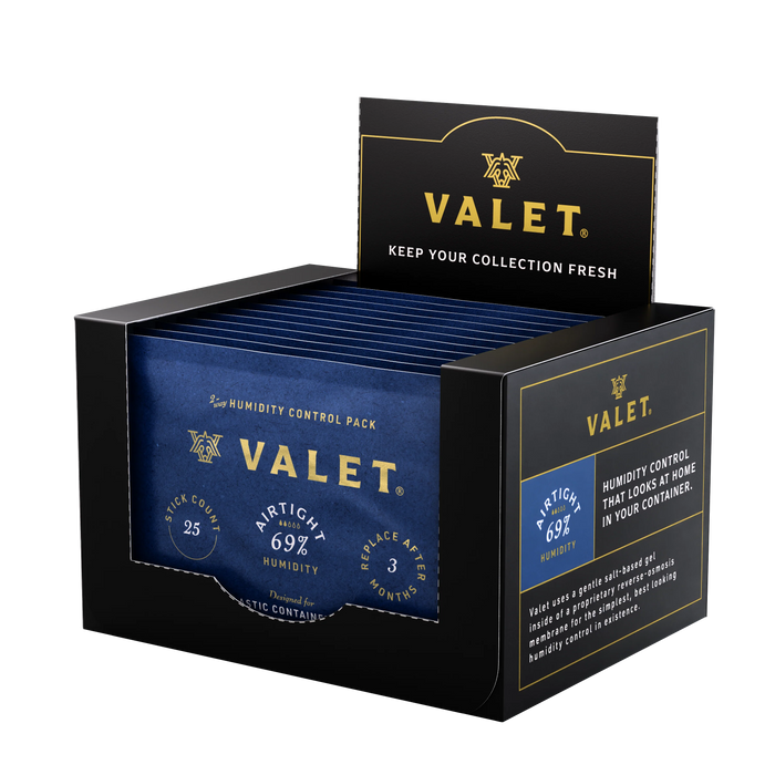 Valet 60g Two-Way Cigar Humidity Packs – 12 Pack or Bulk Case of 100-Humidity Packs-MJ Wholesale