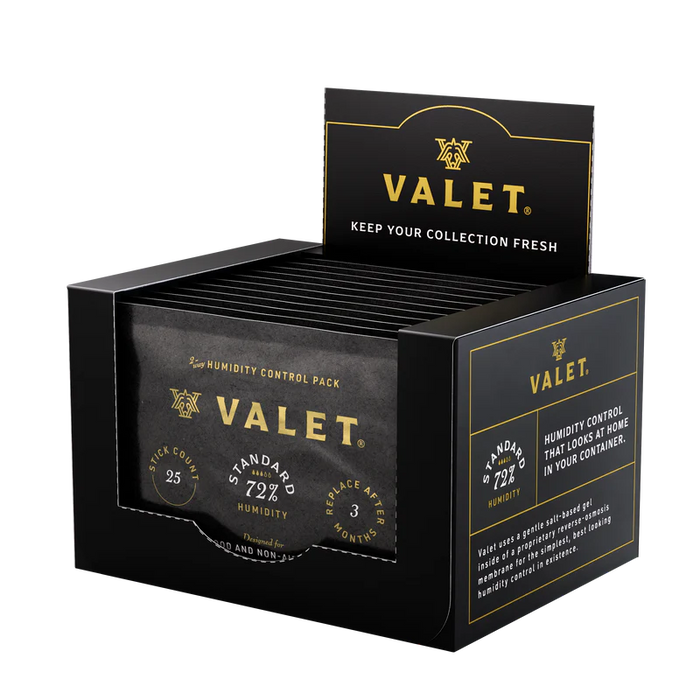 Valet 60g Two-Way Cigar Humidity Packs – 12 Pack or Bulk Case of 100-Humidity Packs-MJ Wholesale