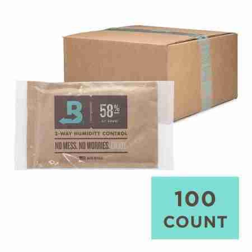 Vivi Fresh Boveda 58% Large Humidity Pack 67 Gram - Individually Wrapped - (100 Count Box)-Humidity Packs