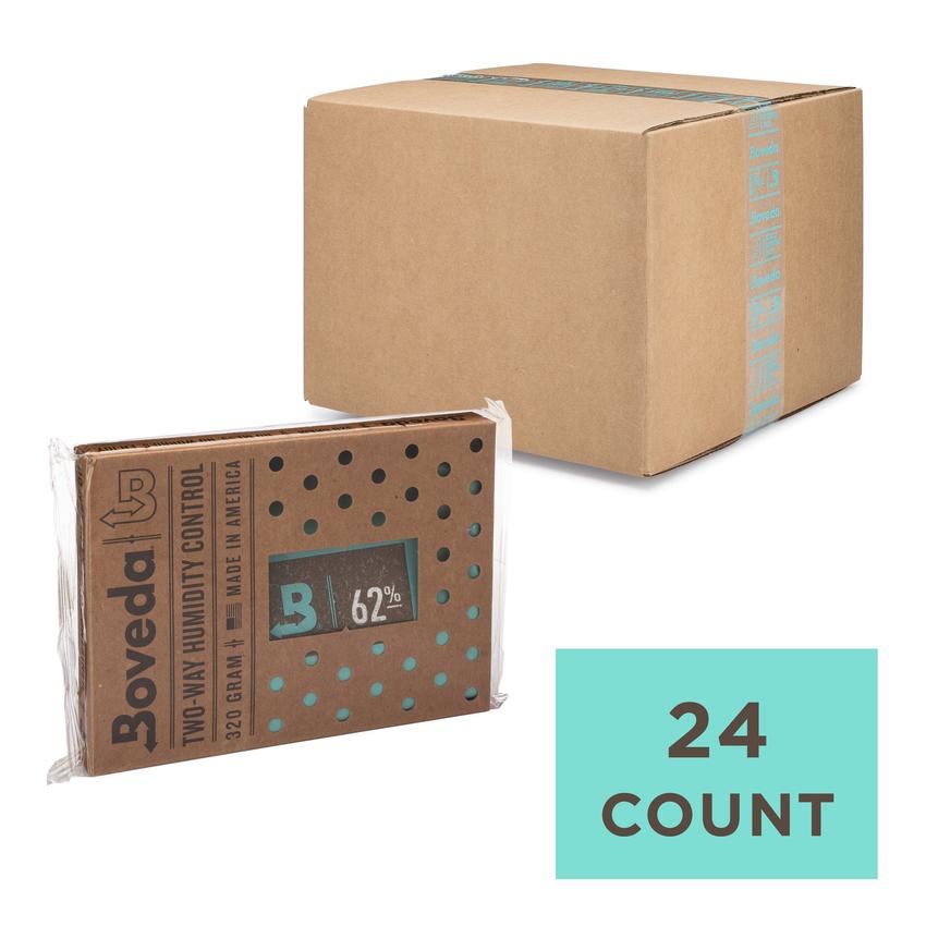 Vivi Fresh Boveda 62% Large Humidity Pack 320 Gram - Individually Wrapped - (24 Count Box)-Humidity Packs
