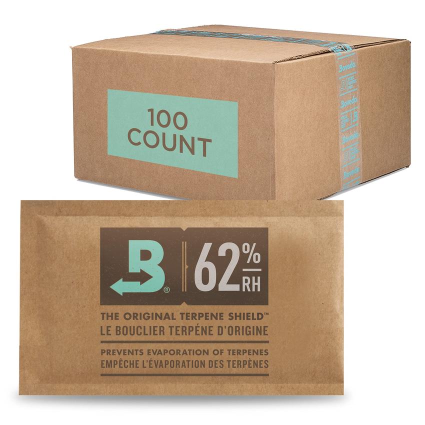 Vivi Fresh Boveda 62% Large Humidity Pack 67 Gram - Individually Wrapped - (100 Count Box)-Humidity Packs