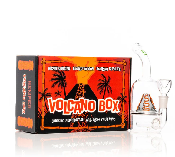 Hemper Volcano Waterpipe - (1 Count)-Hand Pipes, Rigs, & Bubblers