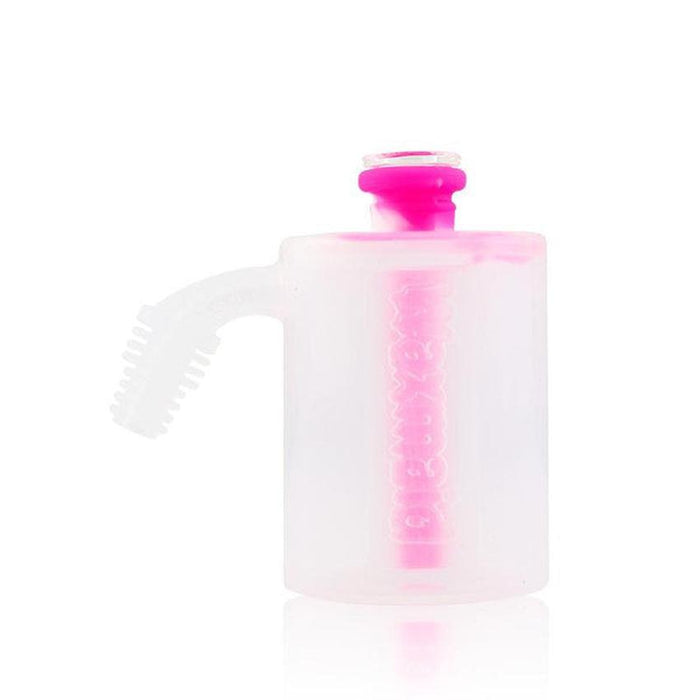 Waxmaid 14mm-18mm Ash Catcher See Through Silicone Display - (6 Count Display)-Hand Pipes, Rigs, & Bubblers