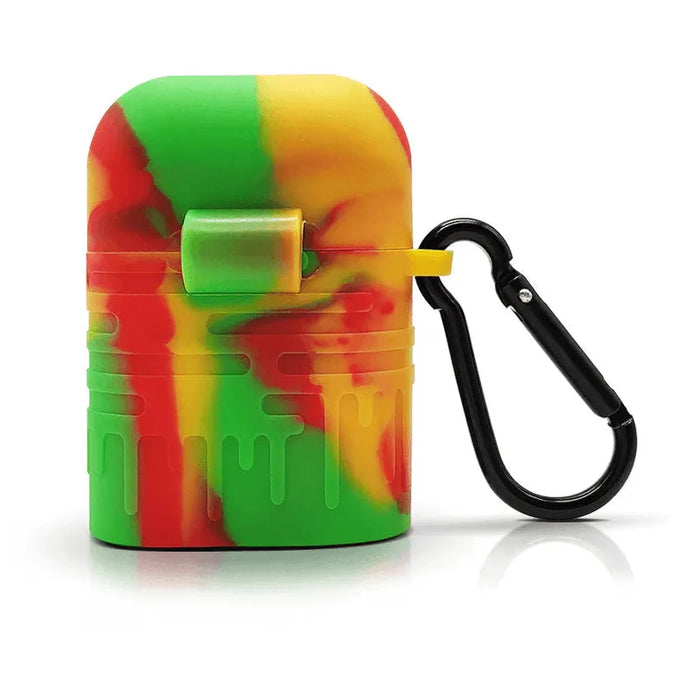 Waxmaid 2.3” Quick Hit Silicone Dugout - Various Colors - (Display of 6)-Hand Pipes, Rigs, & Bubblers