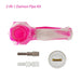 Waxmaid Daimon 2-IN-1 Pipe & Dab Straw Kit (6 Count Display)-Dab Tools